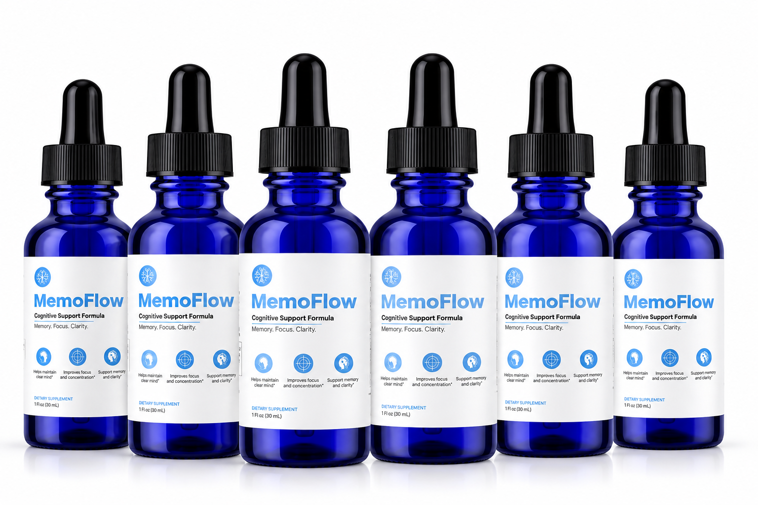 MemoFlow™ 6 bottles